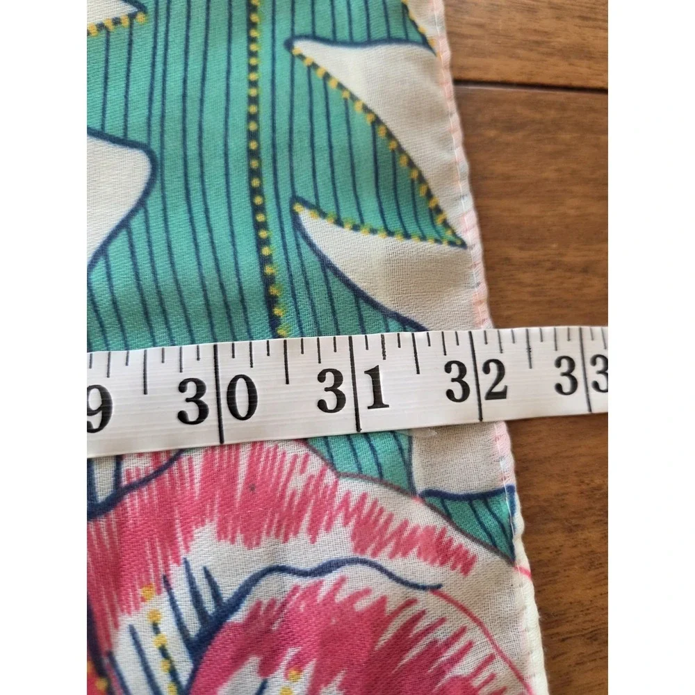 Joy Susan Shawl Scarf Breezy Botanical Tropical Coastal Hawaiian Beach Artisan
